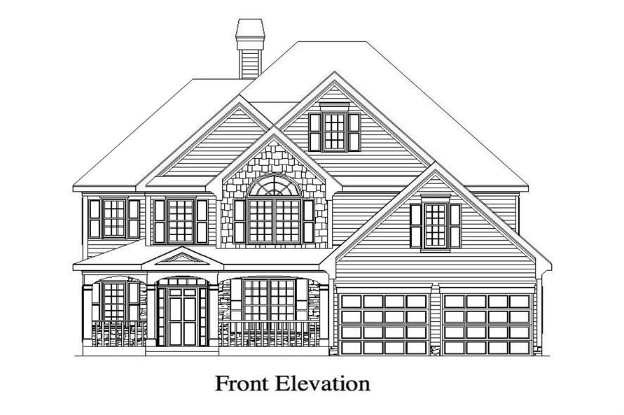 Home Plan Front Elevation
