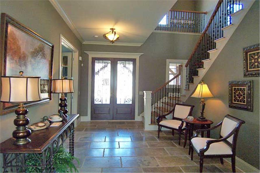 Entry Hall: Foyer of this 6-Bedroom,5628 Sq Ft Plan -5628