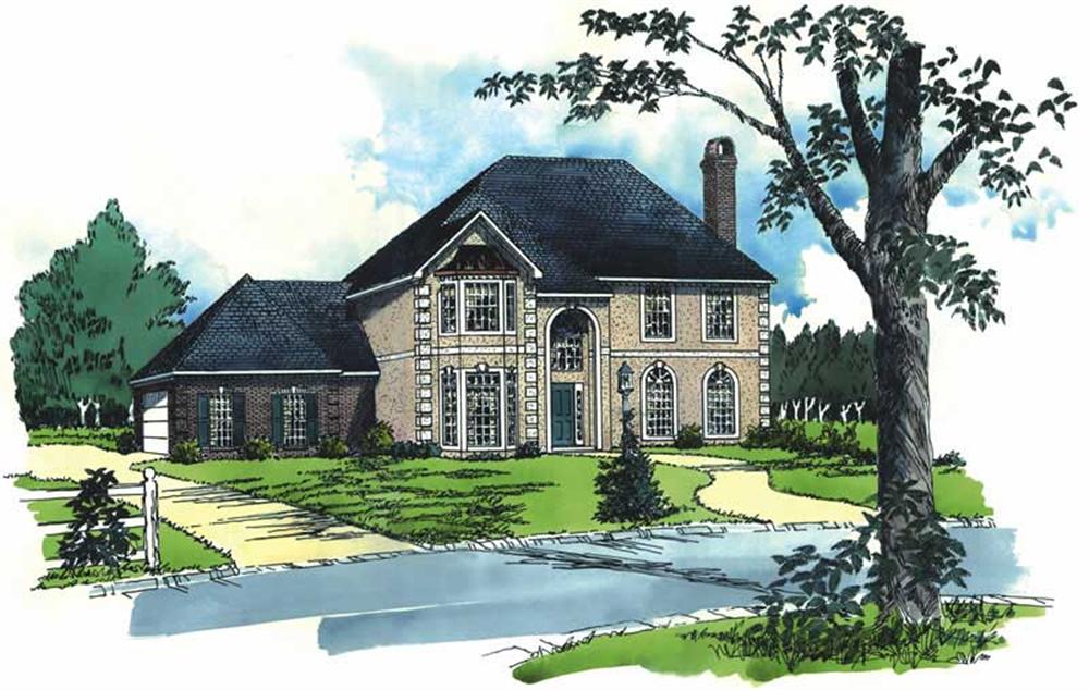 Main image for house plan # 1844