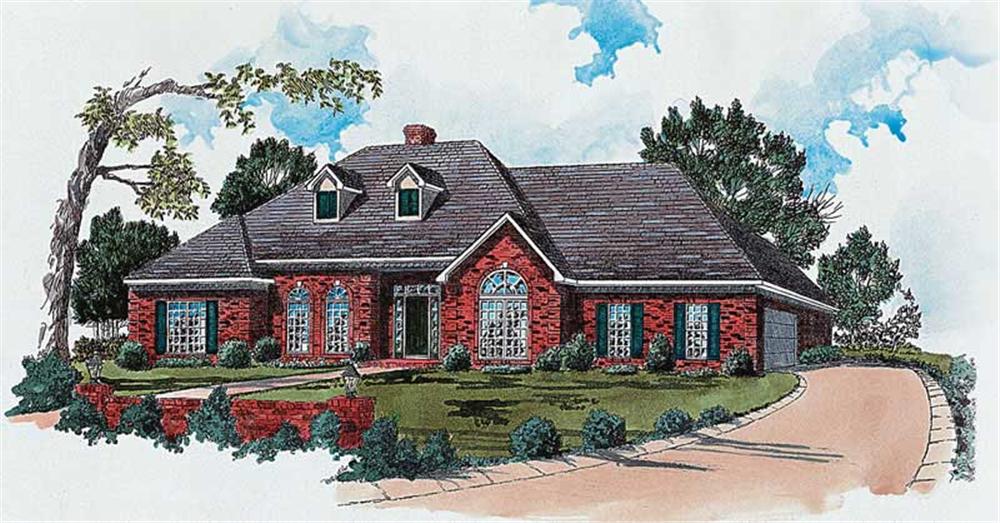 Main image for house plan # 1816