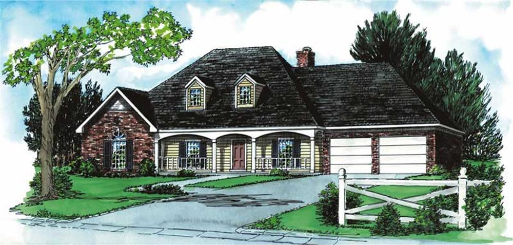 Main image for house plan # 1835