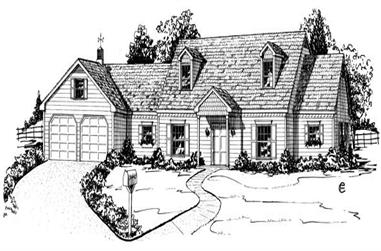 4-Bedroom, 2426 Sq Ft Contemporary House Plan - 164-1139 - Front Exterior