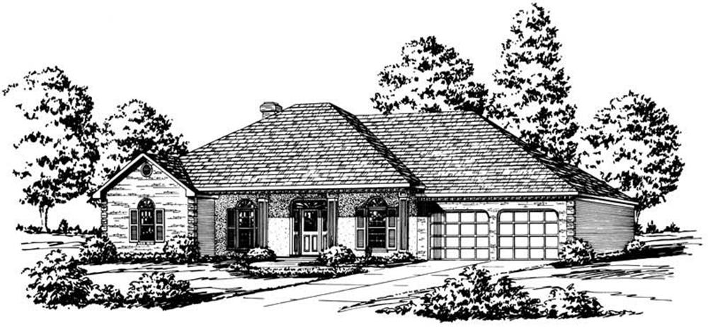 Main image for Country home plan # 1867