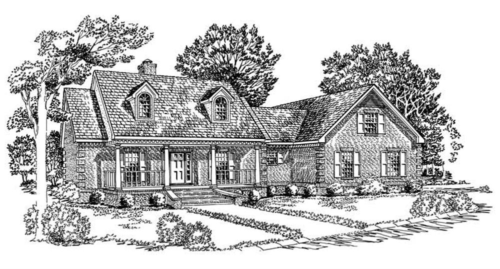 Main image for house plan # 1805