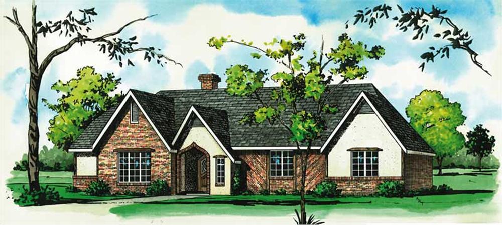 Main image for house plan # 1766