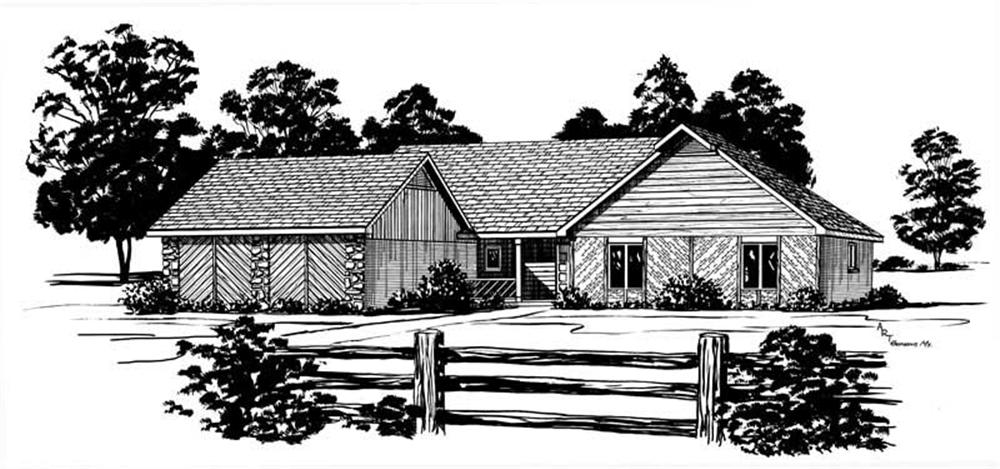 Main image for Traditional home plans # 1779