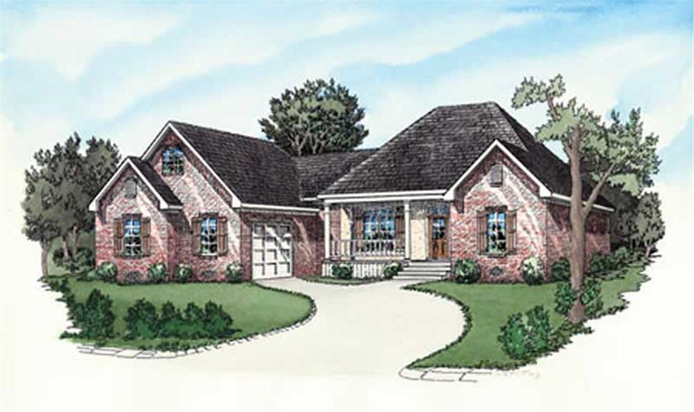 Main image for house plan # 9168
