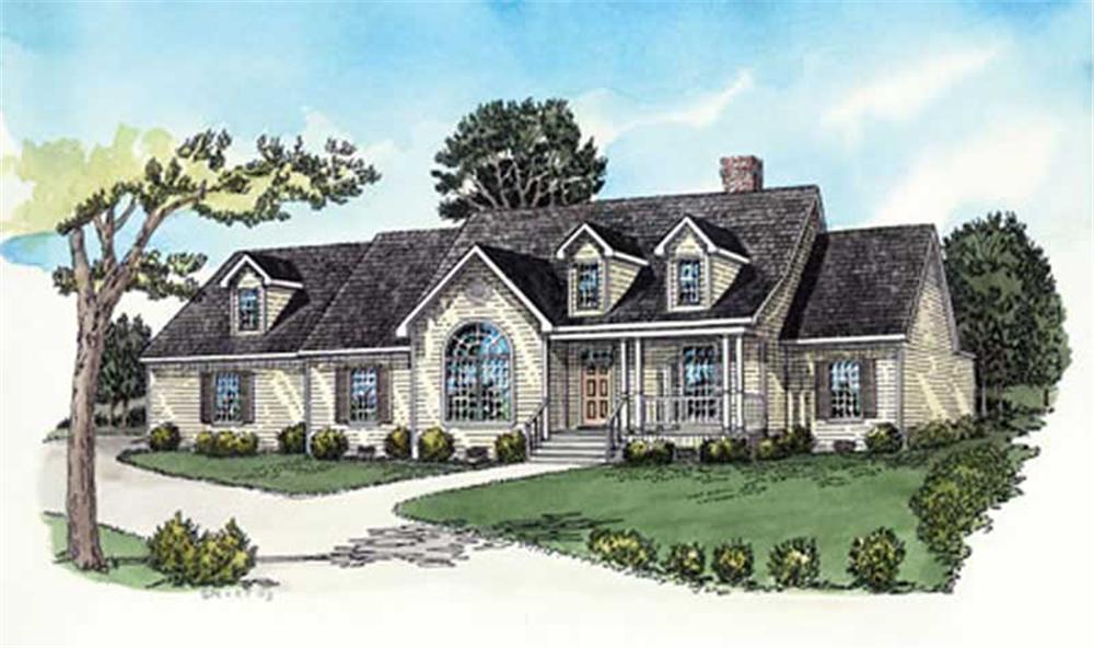Main image for traditional house planss # 9176