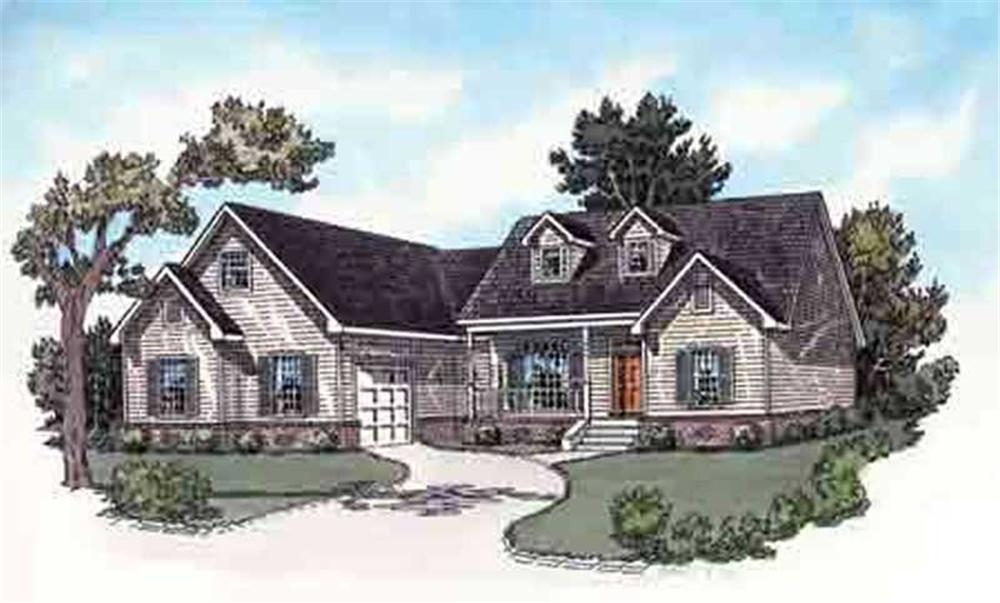 Main image for Traditional houseplans # 9166