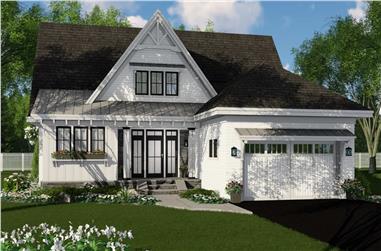 3-Bedroom, 2453 Sq Ft Farmhouse House Plan - 165-1167 - Front Exterior