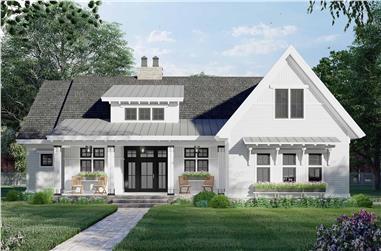 3-Bedroom, 2122 Sq Ft Ranch House Plan - 165-1189 - Front Exterior