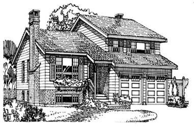 3-Bedroom, 1935 Sq Ft Traditional Home Plan - 167-1001 - Main Exterior
