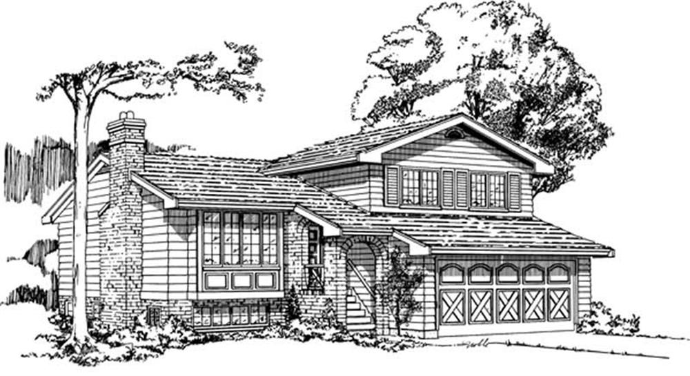 Main image for house plan # 7034