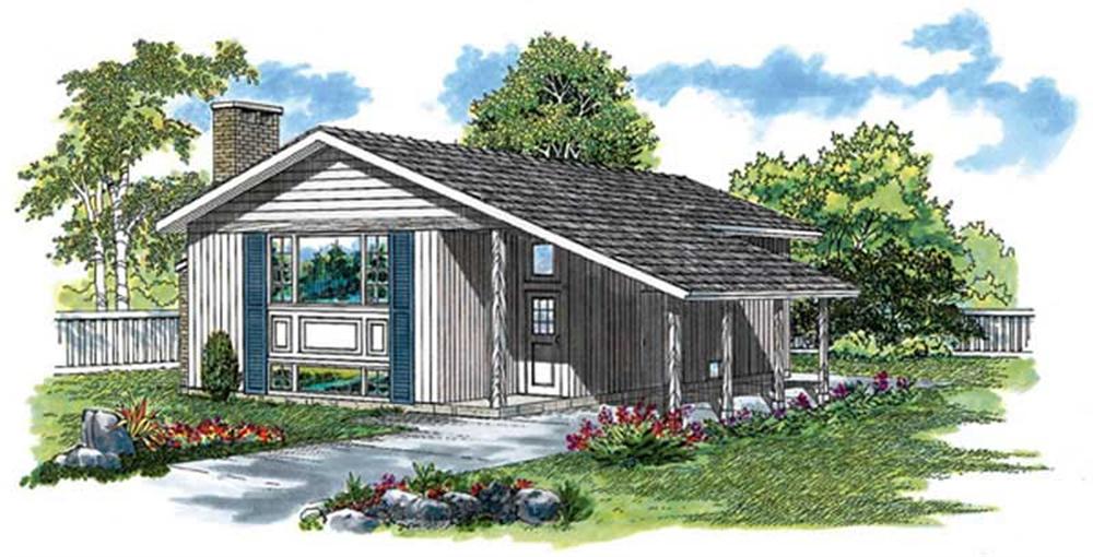 Main image for house plan # 7028