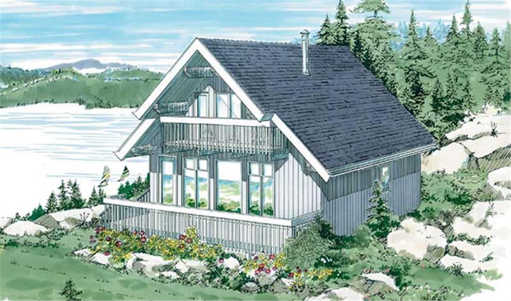 Main image for house plan # 7005