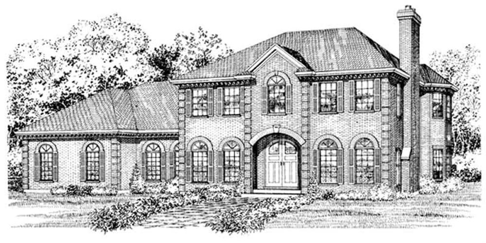 Main image for house plan # 7103