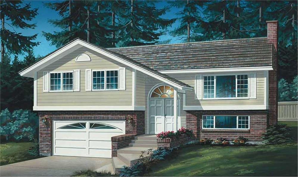 Main image for house plan # 7068