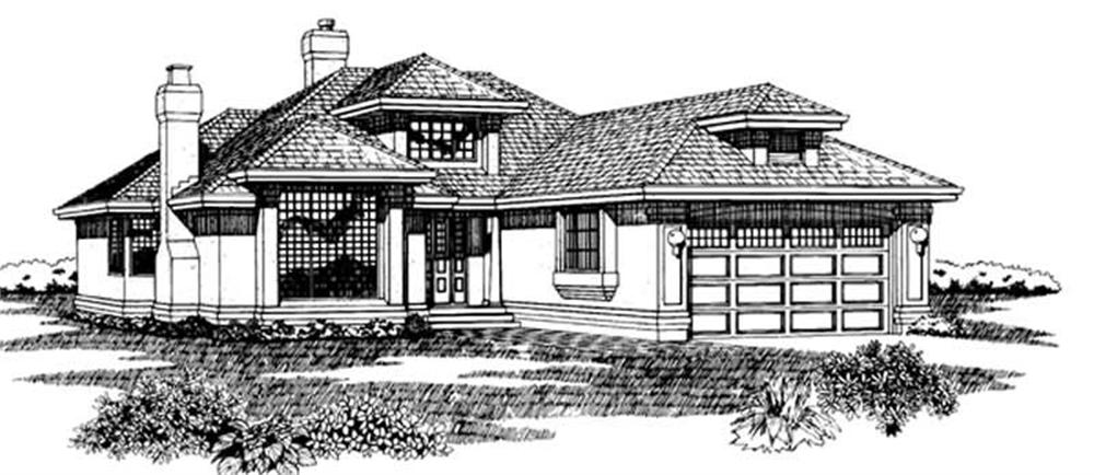 Main image for house plan # 7097