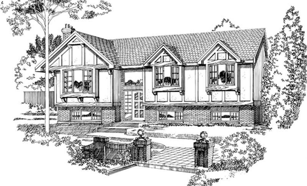 Main image for house plan # 7072
