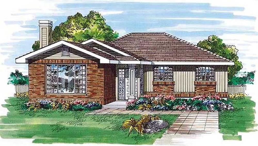 Main image for house plan # 6981