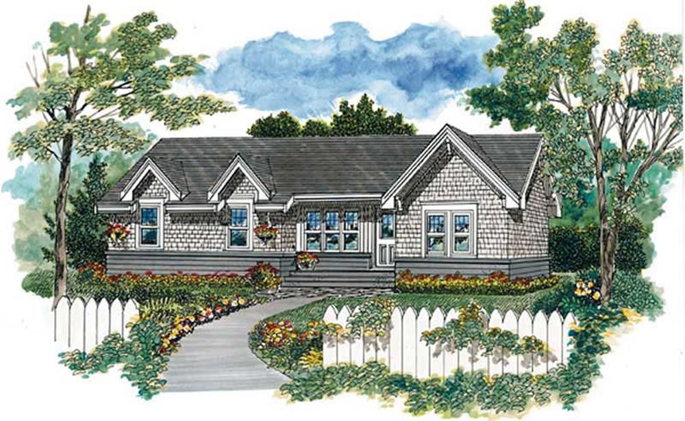 Main image for house plan # 6982