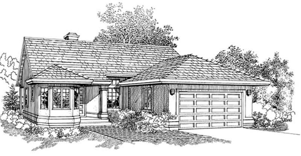 Main image for house plan # 7113