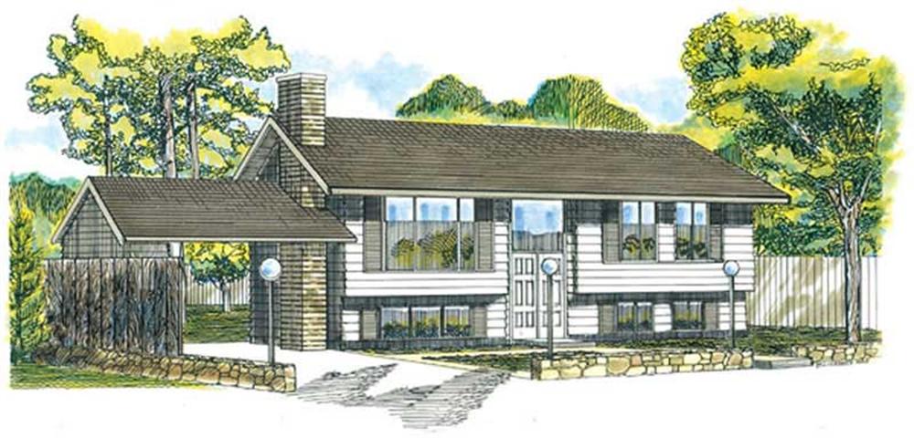 Main image for house plan # 7016