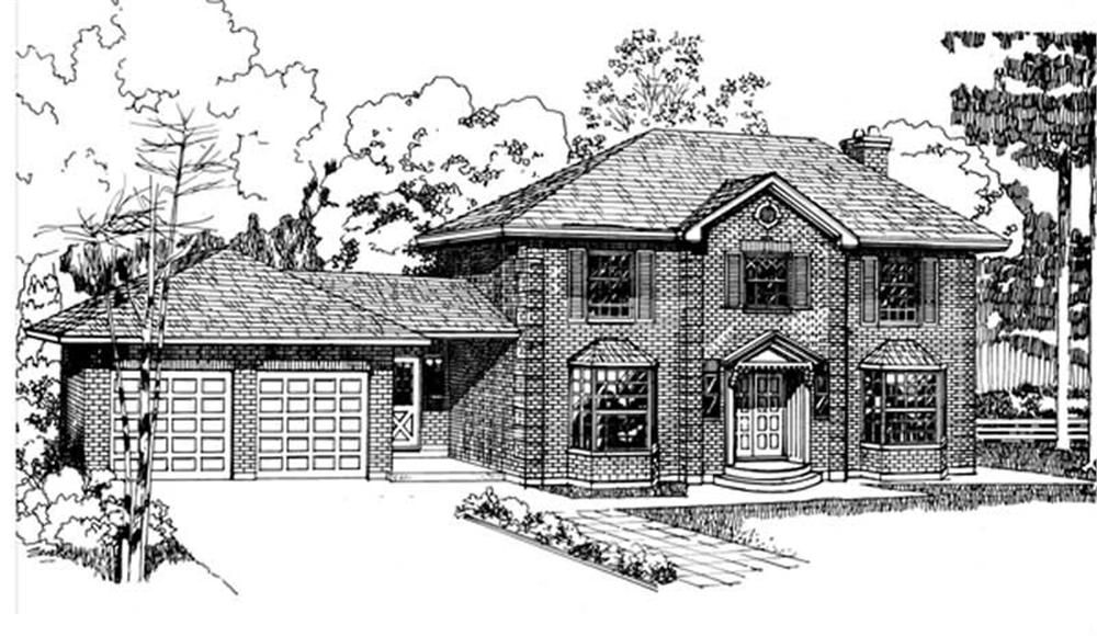 Main image for house plan # 7037