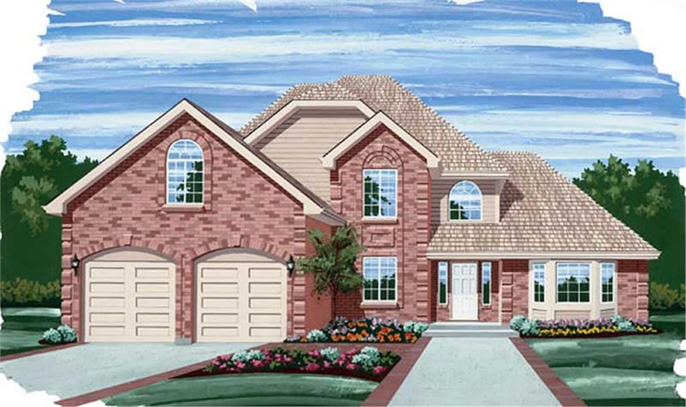 Main image for house plan # 6900