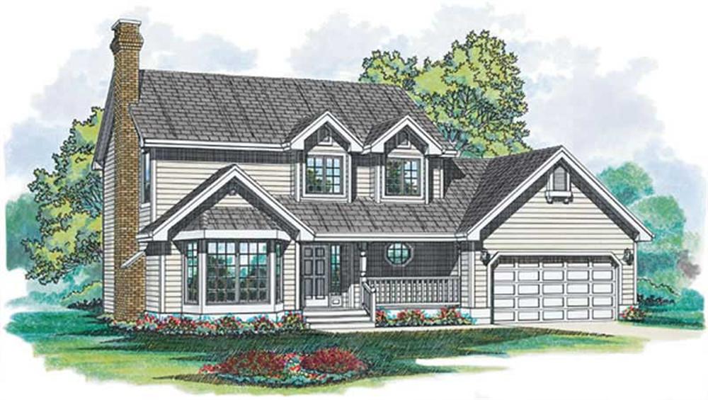 Main image for house plan # 6908