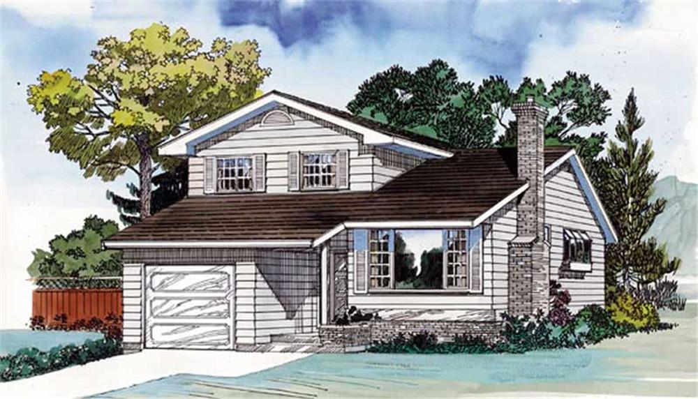 Main image for house plan # 6973