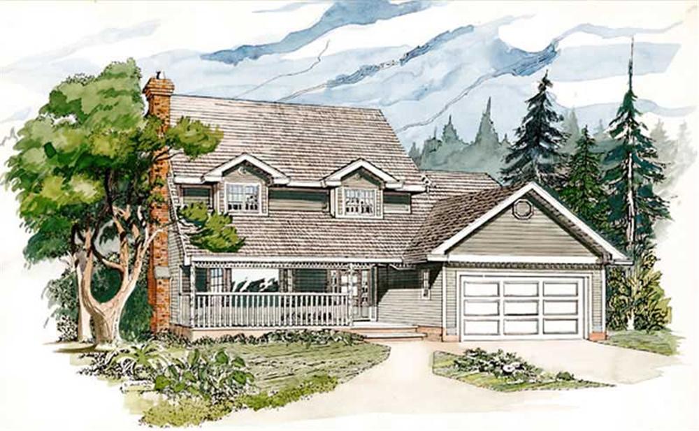 Main image for house plan # 7047