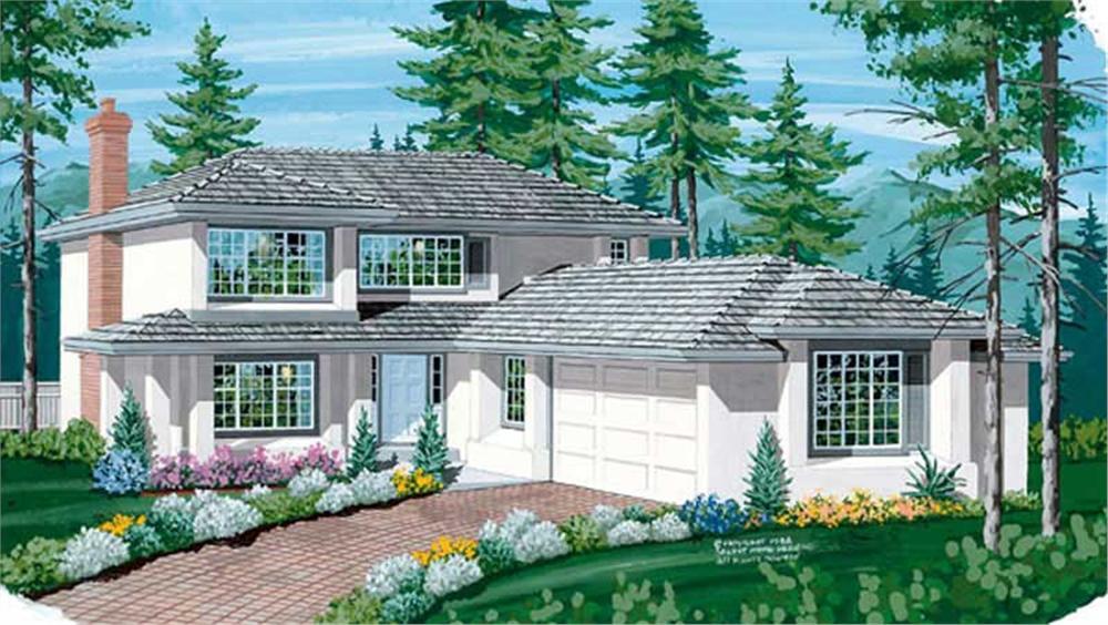 Main image for house plan # 7048
