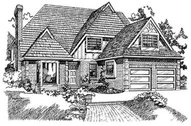 4-Bedroom, 2859 Sq Ft Contemporary Home Plan - 167-1140 - Main Exterior