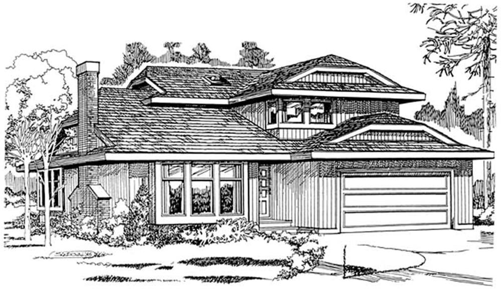 Main image for house plan # 7046