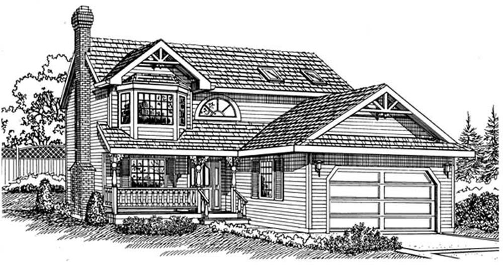 Main image for house plan # 7172