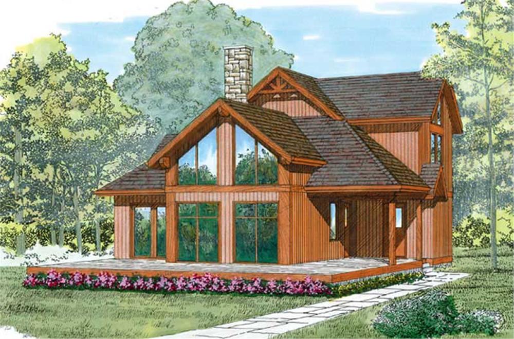 Main image for house plan # 7122