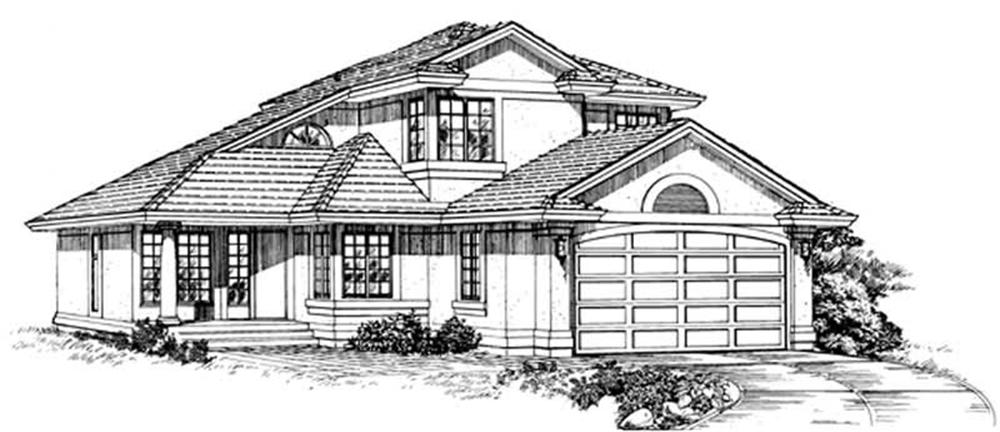 Main image for house plan # 7123