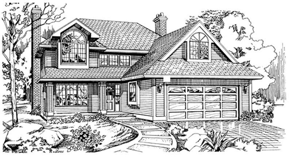 Main image for house plan # 7075