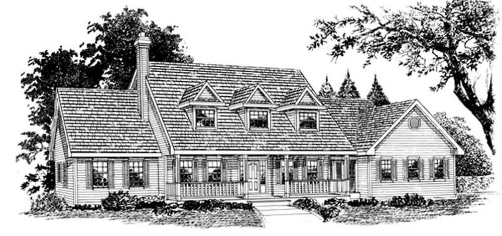 Main image for house plan # 7210