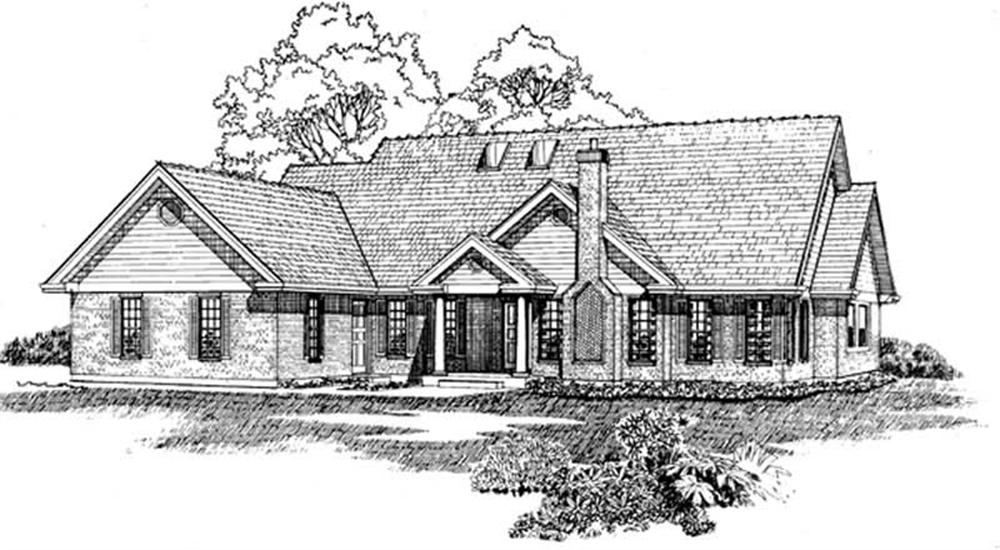 Main image for house plan # 7203