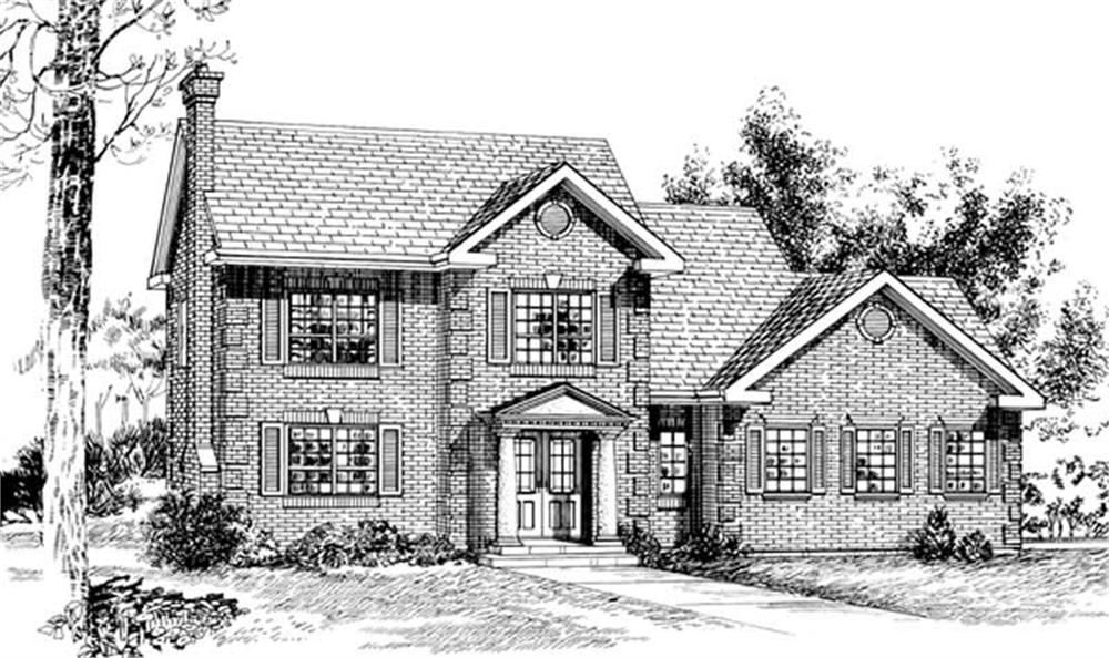 Main image for house plan # 7193