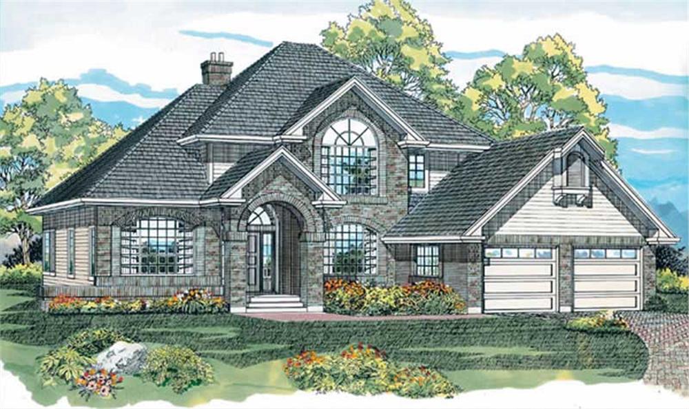Main image for house plan # 7184