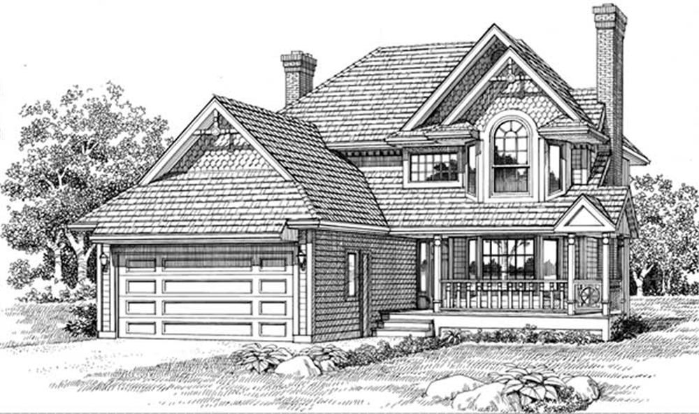 Main image for house plan # 7177