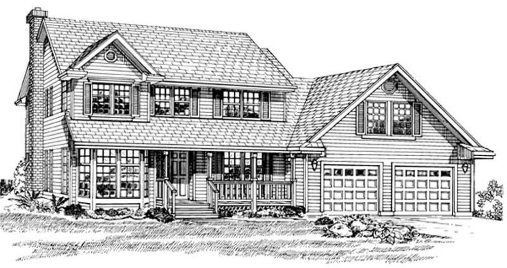 Main image for house plan # 7192