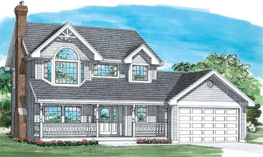Main image for house plan # 7175