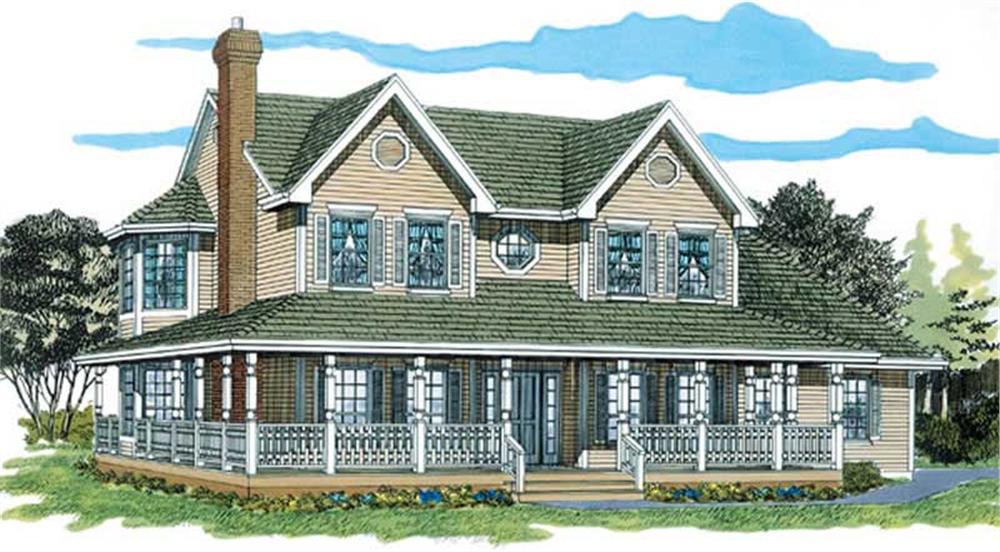 Main image for house plan # 7199