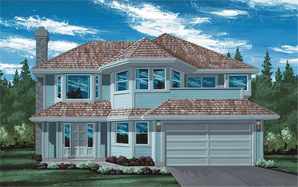 Main image for house plan # 7083