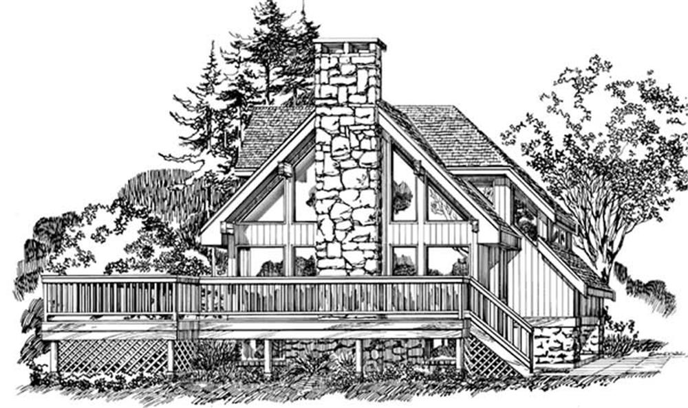 Main image for house plan # 7084