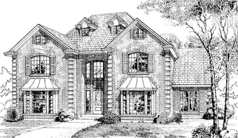 Main image for house plan # 7135